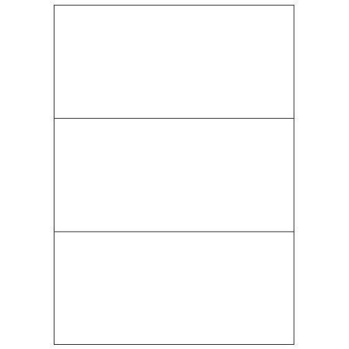 MEGASTAR CONF 300 ETICHETTE ADESIVE 210X99 mm BIANCO